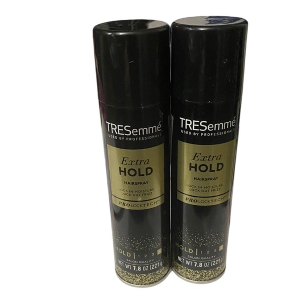(2)TRESemme Extra Hold Hairspray 4 Hold Lock in Moisture 7.8 oz